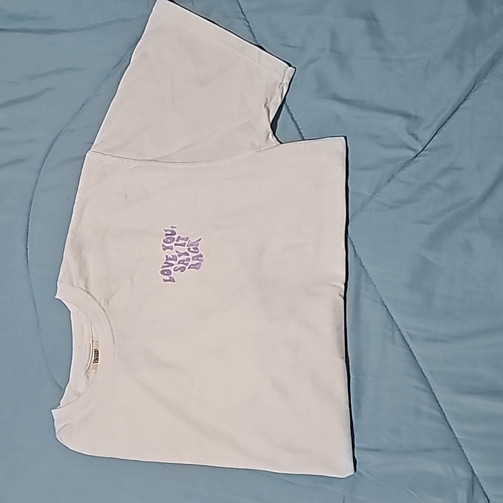 Custom made "Love You, Say It Back" tshirt
